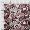 thumbnail image 2 of oneOone Silk Tabby Black Fabric Tropical Floral Diy Clothing Quilting Fabric Print Fabric By Yard 42 Inch Wide, 2 of 4