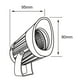 thumbnail image 5 of Lampara Sobreponer En Piso Exterior Estaca Negro 10w 10hled7, 5 of 5