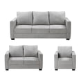 thumbnail image 1 of Sala 3-2-1 Dicasa Gales (Sofá, Love Seat y Sillón) Gris para Sala, 1 of 13