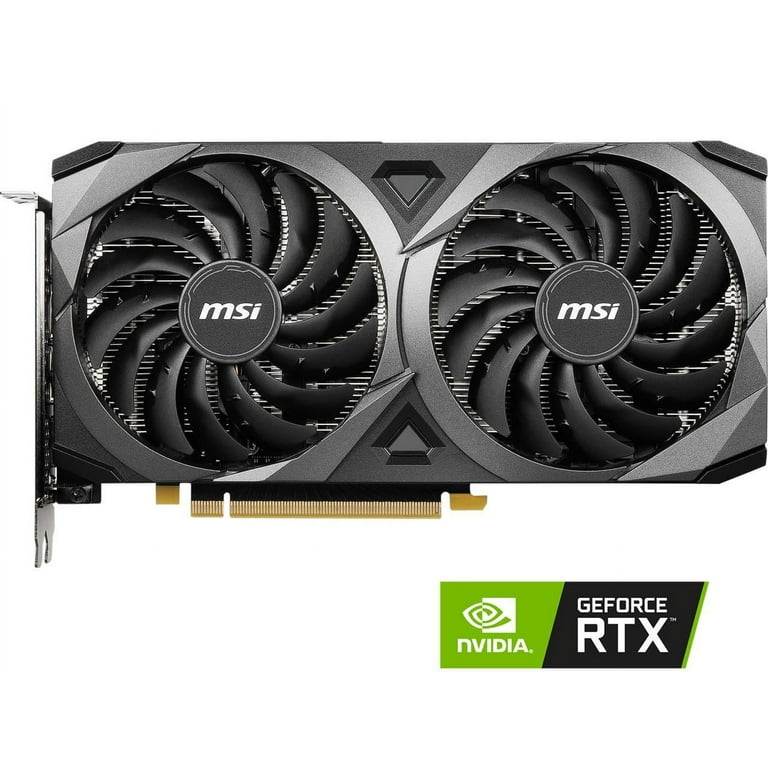 MSI Ventus GeForce RTX 3050 8GB GDDR6 PCI Express 4.0 MSI Ventus GeForce RTX 3050 8GB GDDR6 PCI Express 4.0