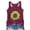 Black, variant on Tank Tops Women Women's Casual Print Sleeveless Loose Fit Summer Tank Camisole Tops for Women Silver M