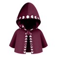 thumbnail image 3 of Capa de Halloween Cosplay capa accesorios de disfraz fiesta capa de Rojo Yuyangstore Capucha de Halloween, 3 of 8