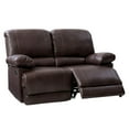 thumbnail image 4 of CorLiving Plush Reclining Bonded Leather Loveseat, 4 of 9