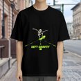 thumbnail image 3 of T Shirt for Men, Defy Gravity, Skull Skateboard Print 3, Vintage Graphic Tees Men, 23931500,S, 3 of 8