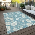 thumbnail image 6 of Addison Rugs Chantille Indoor/Outdoor Transitional Floral Sky Washable Rectangle Rug, 8' x 10', 6 of 6