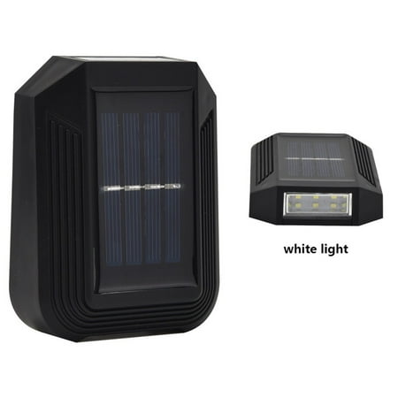 

6LED Solar wall lamp outdoor decorative garden garden wall light up shine light