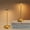 2pcs Gold, variant on Cordless Table Lamp, 5000mAh     Desk Lamp, Portable Touch Control Outdoor Table Lamps,3 Color Dimmable Light for Restaurant, Patio, , Night Lamp (Brown)