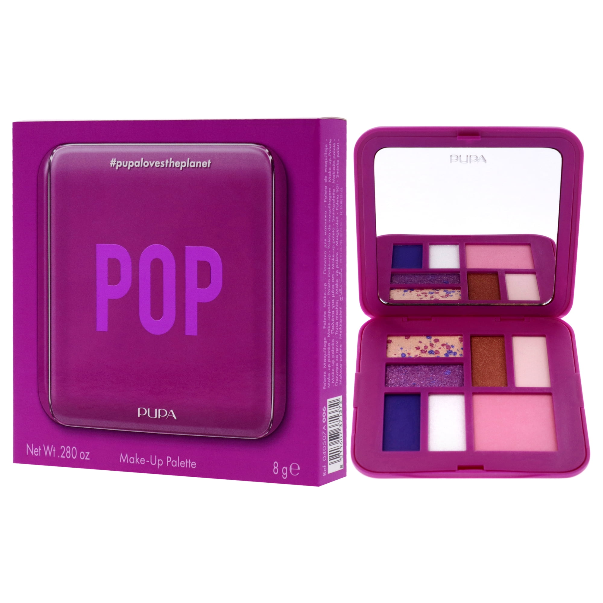Pupa Milano Make-Up Palette - 006 Pop , 0.280 oz Makeup