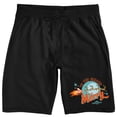 thumbnail image 5 of National Lampoon's Christmas Vacation "'Tis the Season To Be Merry" Men's Black Sleep Pajama Shorts-Medium, 5 of 7