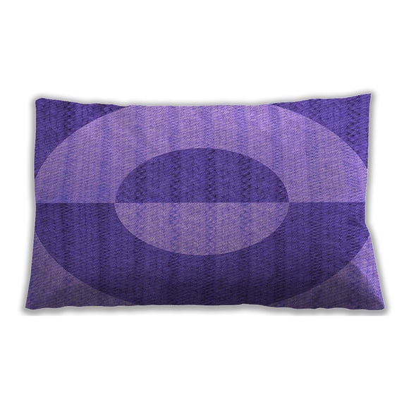 Ahgly Company Outdoor Rectangular Contemporary Lumbar Throw Pillow, 13 inch by 19 inch
