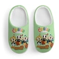 thumbnail image 3 of The Cuphead Show Kid's Cotton Slippers Winter Warm Soft Plush Slippers with Rubber Sole Non-Slip Indoor Outdoor Slip on Shoes Fluffy House Slippers For Boys Girls Teen, 3 of 8