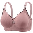 thumbnail image 1 of Full Coverage Wireless T Shirt Bra with Superior Support and Comfort All Day Seamless Underwear for Large Bust - Everyday Wear, 1 of 2