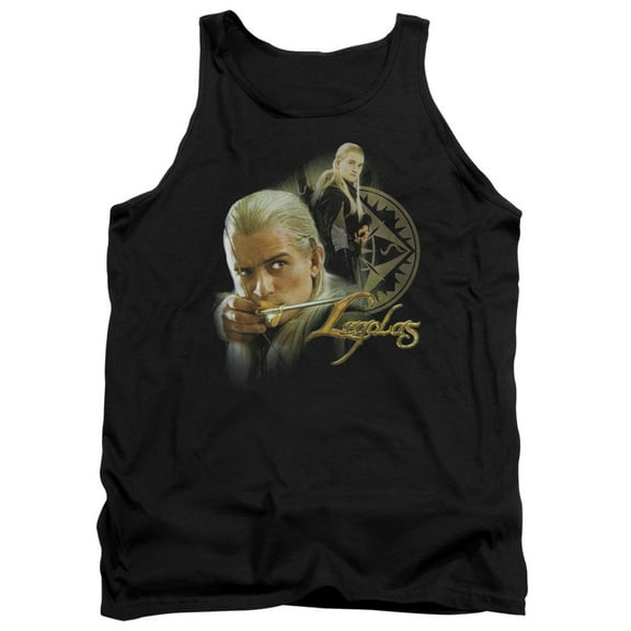 Lord of the Rings Legolas Adult Tank Top Black