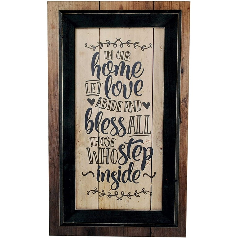 In Our Home Let Love Abide And Bless All Those Who Step Inside Framed Timberprintz Pallet Sign 12x20 Com - In Our Home Let Love Abide Wall Decor In Our Home Let Love Abide And Bless All Those Who Step Inside Framed Timberprintz Pallet Sign 12x20 Com - In Our Home Let Love Abide Wall Decor