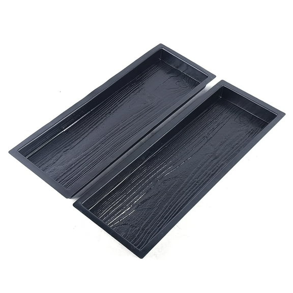 2pcs Wooden Board Molds for Concrete, DIY Stepping Stone Pavers, Concrete Mold, Cement Mold, Paver Mold, Garden Decor Mold, Pavers for Garden Walkway