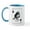 White/Blue Inside, variant on CafePress - Ace Of Spades Racing Pigeon Regular Mug - 11 oz Ceramic Mug - Novelty Coffee Tea Cup
