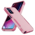 thumbnail image 2 of For Moto G Stylus 5G 2022 Case, 2 in 1 Heavy Duty Armor Shockproof Tough Hybrid Dual Layer Rubber Drop Protection Soft Bumper Rugged Protective Phone Cover Case for Moto G Stylus 2022 -Pink, 2 of 7