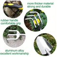 thumbnail image 2 of Transform Your Gardening Experience with Our High-Quality 1pc Aluminum Alloy Gardening Tool Set - Large Round Shovel, Scale Shovel, and Trident Rake, Perfect for Digging and Transplanting with Ease!, 2 of 4