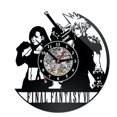 thumbnail image 1 of Reloj de pared con disco de vinilo de Final Fantasy Cloud Strife Anime, 1 of 1