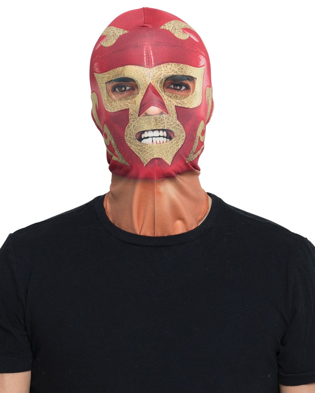 Faux Real Mexican Wrestler Mask