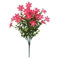 thumbnail image 2 of Artificial UV Resistant Flowers Outdoor Fake Plants Flowers Star Jasmine White Greenery Plastic Flowers Farmhouse Plants Shrubs for Hanging Planter Garden Cemetery Grave Kitchen Decor, 2 of 8
