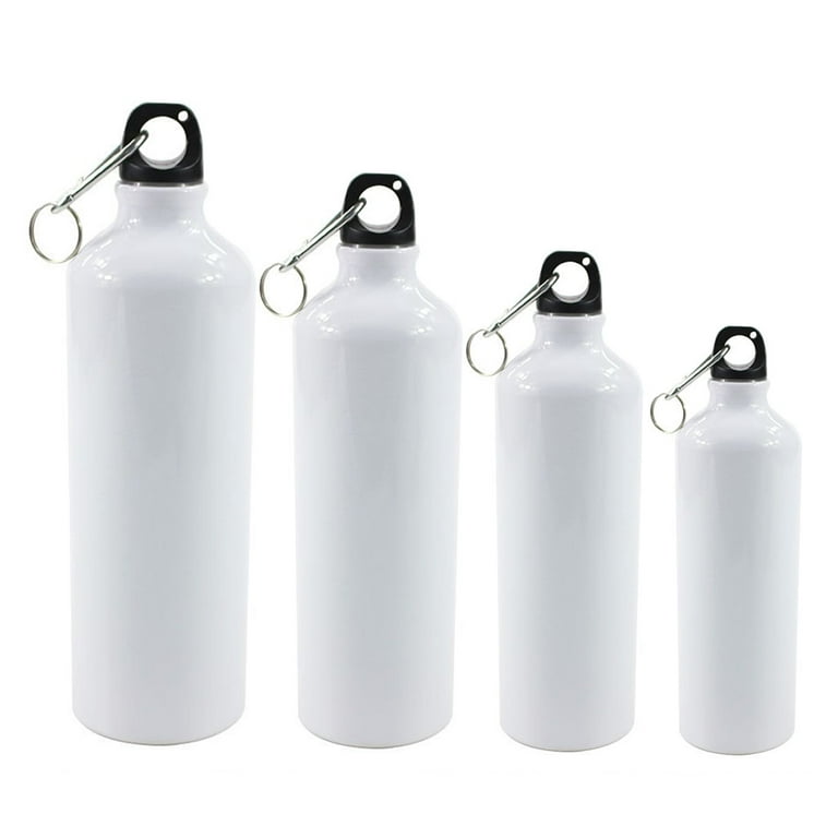 500 Ml (17 Fl. Oz.) Aluminum Water Bottle With Carabiner - HPG