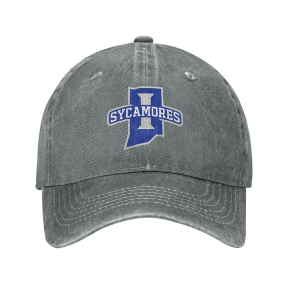 Indiana State Sycamores Original Hat Adult Adjustable Classic Washed Casquette Cap Hat Baseball Cap