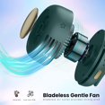 thumbnail image 2 of WeiHuan meataalo storeMini Portable Fan -360° Rotatable Laiti Pepa Fa'aletagata e fa'afefe ai le Ea malulu ma le Kipepepe 3 Saosaoa., 2 of 3