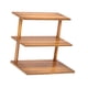 thumbnail image 4 of Soporte de madera para cupcakes, mesa de postres de madera, bandeja para cupcakes, soporte rústico de 3 niveles para dulces, galletas, cafeterías y, 4 of 9