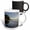 Multicolor, variant on 3drose, Canada, Vancouver Island. Surf and Sand at Tonquin Beach, 15oz Two-tone Black Mug
