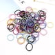 thumbnail image 2 of 200 piezas en dos juegos Lazos para el cabello elásticos lindos Anillo elástico pequeño para el cabello Soportes de cola de caballo Accesorios para el cabello para niños Niños (Multicolor), 2 of 5