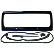 Kit Windshield Frame Front Glass For Jeep 76-83 CJ5 76-86 CJ7 81-85 Scrambler