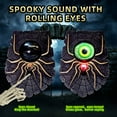 thumbnail image 2 of Goodwill Halloween Decoration Doorbell, Haunted Doorbell Animated Spider Eyeball Halloween Decor with Spooky Sounds & Eyes Doorbell, Trick or Treat Event for Kids, Haunted House Halloween Party Prop, 2 of 7