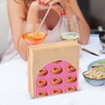 thumbnail image 3 of Yayeee Napkin Holder for Table Kitchen Paper Tissue Organization, Pink Doughnuts, 3 of 8