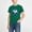 Green, variant on ITSAME T-Shirts for Boys, Round Neck Short Sleeve Football Print Kids Fashion Casual Tops Army Green Size 3-4
