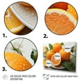 thumbnail image 3 of Designart "Fruit Orange Delight Painting I" Food & Beverage Floater Framed Wall Art Print, 3 of 7