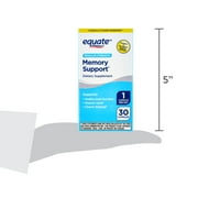 Equate Memory Support Dietary Supplement Capsules, 30 Count, Compare vs Prevagen® Regular Strength