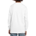 thumbnail image 4 of Gildan Boy's Undershirts, 4 Pack Ultra Cotton Long Sleeve T-Shirt, Sizes S - XL, 4 of 6