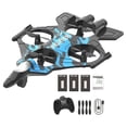thumbnail image 3 of Avión RC Avión de control remoto Giro de 360 degree Listo para volar Fácil de controlar al aire libre azul con 3 pilas, 3 of 9