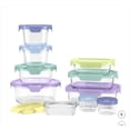 thumbnail image 3 of Ello Ensemble de Rangement Alimentaire en Verre, 20 Pcs, 3 of 4