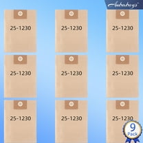 9 Pack 25-1230 Disposable Filter Bag ,Compatible with Stanley Disposable Filter Bag for 4-5 gal Vacuums, 25-1230