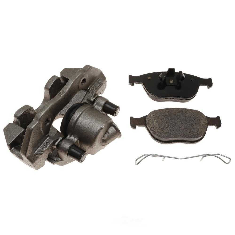 ACDelco 18R12249 Reman Non-Coated Loaded Disc Brake Caliper w/Semi-Metallic Pads