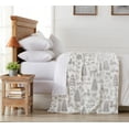 thumbnail image 3 of Great Bay Home Super Soft Velvet Plush Bed Blanket, 3 of 6