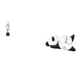 thumbnail image 1 of Escultura Artística Abstracta De Panda, Figura De Resina Moderna, Reloj De Pared Decorativo, Bonito Recuerdo Para Decoración Del Hogar, La Oficina Y La Sala De Estar., 1 of 8