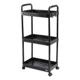 thumbnail image 1 of "Carrito Organizador Multi-uso 3 Niveles Muebles Baño. Ruedas  Belug, Gris ", 1 of 5