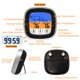 thumbnail image 3 of Termómetro digital para alimentos con pantalla táctil - Sonda impermeable avanzada de 40 pulgadas Termómetro de cocina con función de temporizador Apto para horno para sartén BBQ, 3 of 5