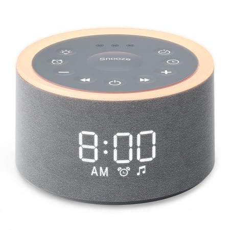 Dreamegg Sound Machine with Night Light and 29 Soothing Sounds for Baby and Adults, White Noise