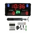 thumbnail image 3 of Outdoor Basketball Scoreboard And Digital Alarm Clock, Hoops , Score Panel, Shot Clock Display,Team Score Tracker ,Easy to Use, 3 of 7