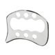 thumbnail image 4 of Tablero ador Gua Sha,Tabla de Gua Sha de acero inoxidable,Herramienta portátil para raspar músculos faciales,cuello y piernas,Herramienta de raspado de acero inoxidable, 4 of 8