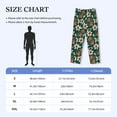 thumbnail image 6 of Kdxio Lilies Flowers Print Men's Sleep Pajama Pant Lounge Pants with Pockets, 6 of 8